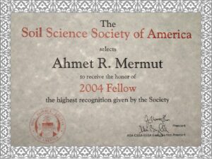 Society recognition photograph from the Pedology archive